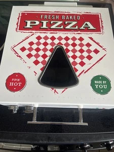 Cook's Companion 12” Pizza Oven Electric Plug-in W/Timer Rotating 1200W CHP01 - Picture 1 of 12