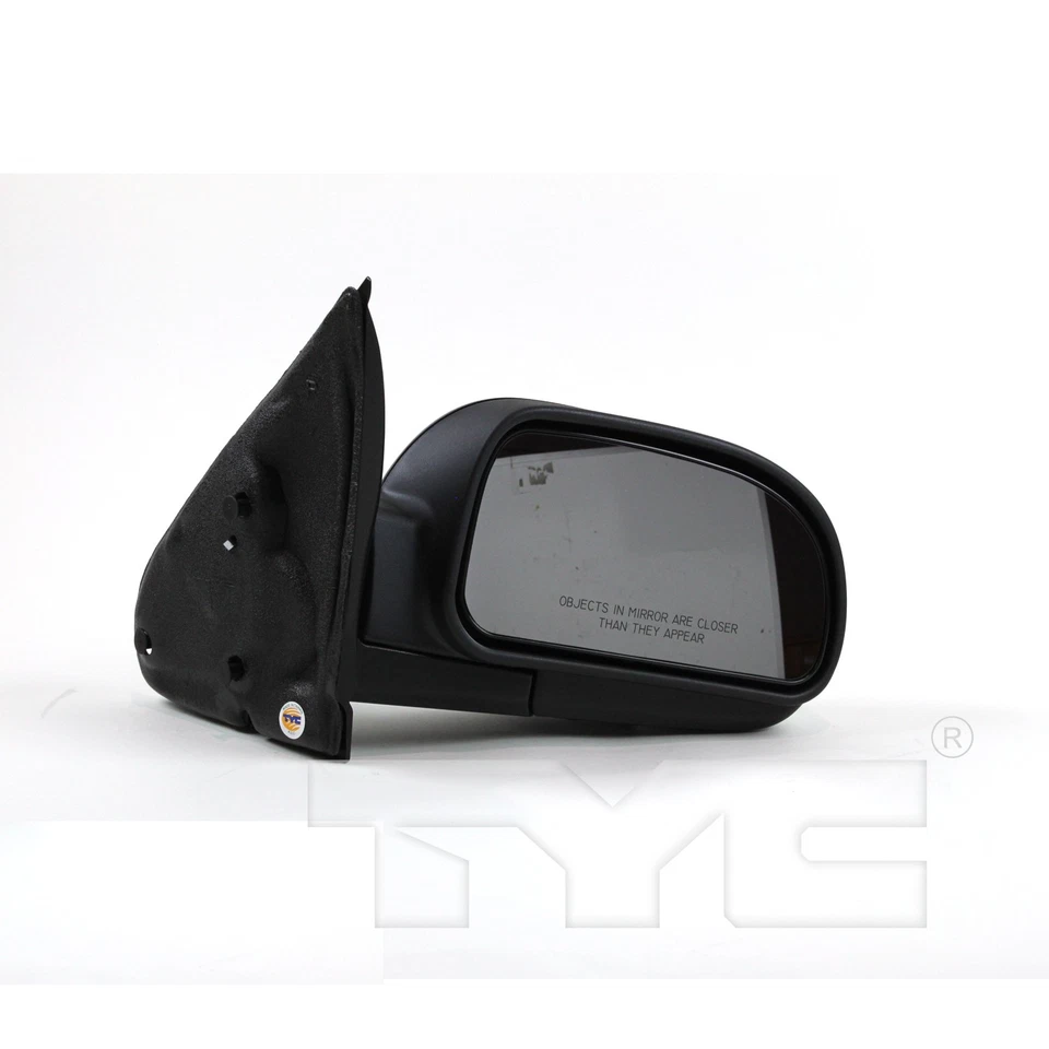 Дверное зеркало для 02–10 Chevy Trailblazer ручное черное со стороны правого пассажира - Изображение 1 из 2