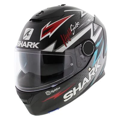 Shark Spartan 1.2 Adrian Parassol Matte Black Silver Red - Image 1 of 4