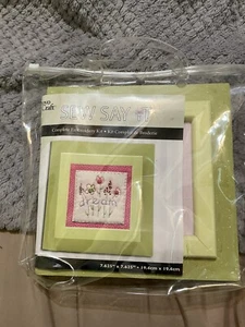 Provo Craft Sew Say It "Dream" Complete Embroidery Never Used! - Imagen 1 de 6