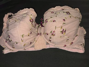Dream Wear Damen BH 38 C ROSA BLUMEN gefüttert Halb Body VERSANDKOSTENFREI - Bild 1 von 3