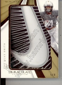 trequan smith rc rookie draft jumbo shoe patch central florida ucf college #/8 - Picture 1 of 1