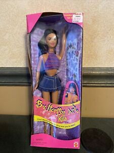1998 Barbie KIRA BUTTERFLY ART Tattoo Collection  #20362 New In Box