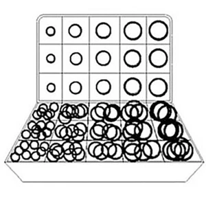 80 piece Hydraulic O-Ring Seal Kit 4C4784 Fits Caterpillar Several - Picture 1 of 5