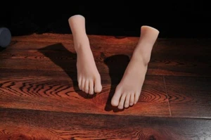 Exhibición de maniquí de patas femeninas de silicona de un pie izquierdo o derecho modelo 39 - Imagen 1 de 9