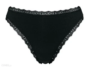 Triumph Slipi Cotton Feel Basics Decor Tai 36 - 46 Slip algodón negro - Imagen 1 de 2