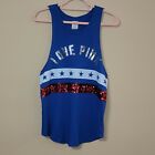 Victorias Secret Sequin Red White Blue Fourth Of July Patriotic Tank Top, XS