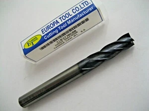 6mm MOLINO FINAL CARBURO RECUBIERTO TIALN 4 ESTRIADO HERRAMIENTA EUROPA 3103230600 P90 - Imagen 1 de 8