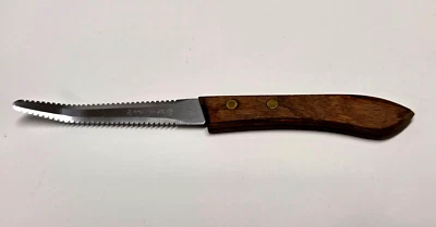 Cuchillo de pomelo vintage Mid Century de acero inoxidable Ekco Sweden Foto 1 de 4