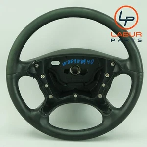 W209 R230 MERCEDES 03-09 SL CLASE CLK VOLANTE NEGRO - Imagen 1 de 11