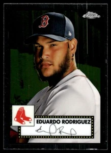 2021 Topps Chrome Platinum Anniversary Eduardo Rodriguez Boston Red Sox #431 - Picture 1 of 2