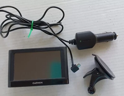 Garmin GPS system, Cord, Window attachment Tested See Photos - Image 1 of 4