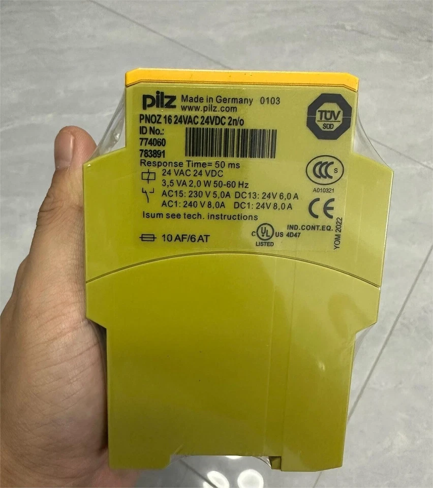 New PILZ 774060 PNOZ 16 24VAC 24VDC 2n/o Free Shipping*j - Image 1 of 1
