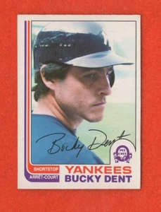 1982 O Pee Chee Bucky Dent Card #240 FREE SHIPPING - Picture 1 of 2
