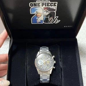 ONE PIECE×SEIKO TV Anime 25th Anniversary Watch MEMORIAL EDITION Size L 7.6in - Picture 1 of 8