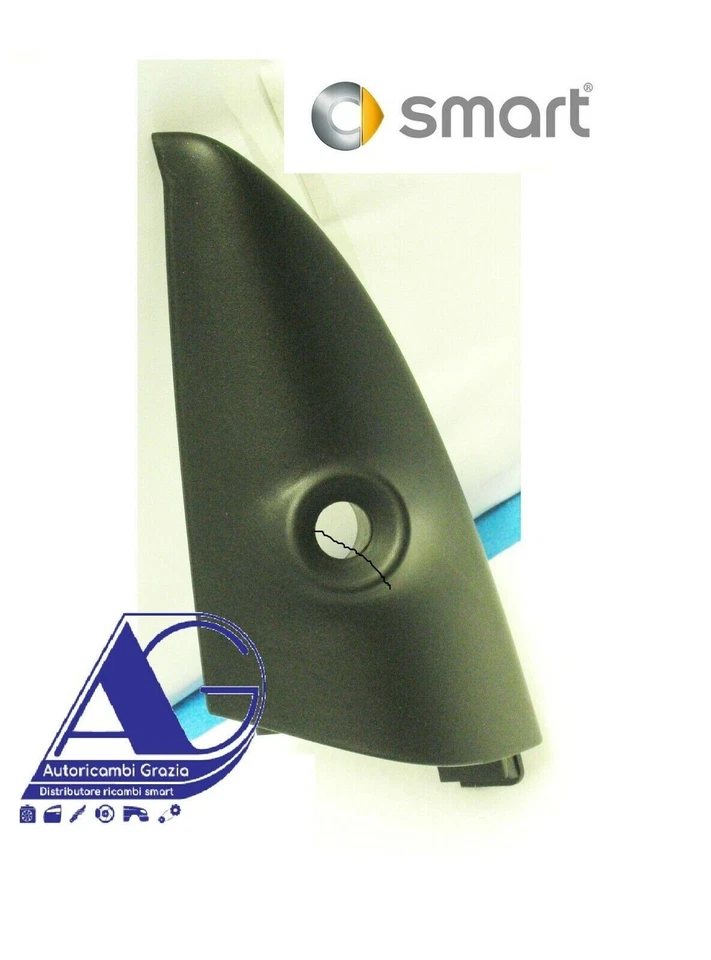 1 TRIANGOLO SPECCHIO INTERNO MANUALE  SX  OPPURE DS SMART FORTWO 451 7/2007  14 - Immagine 1 di 1