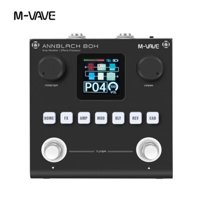 M-VAVE ANNBLACKBOX Gitarren-/Bassverstärker-Modellierer Multieffektprozessor wie