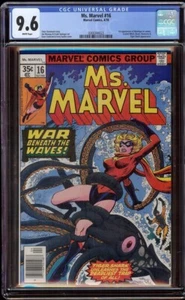 Ms Marvel # 16 CGC 9.6 White (Marvel, 1978) 1st appearance of Mystique (cameo) - Picture 1 of 1