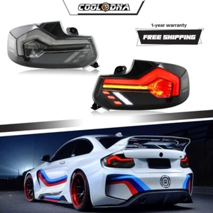 2X LED Taillights For 2014-2021 BMW 2 Series M2 F87 F22 F23 Sequential Rear Lamp - Picture 1 of 24