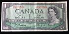 1954 Canada $1 Banknote, Queen Elizabeth Ii