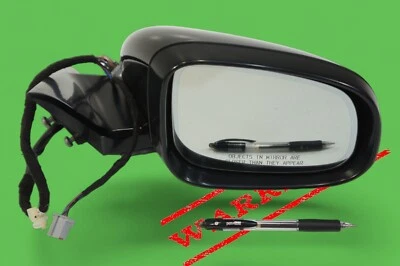 Espejo retrovisor derecho del lado del pasajero 10-11 jaguar x150 xkr xkr-s negro Foto 1 de 4