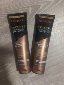 2pk Revlon Colorsilk ColorStay Moisturizing Shampoo Gorgeous Brunette 8.45oz NEW - Picture 1 of 2