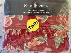 RALPH LAUREN NEW 'ELENA' TWIN FLAT SHEET - Picture 1 of 5