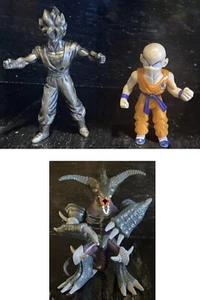 Dragon Ball Z Action Figuren - Krillin - Saiyajin & Yu-Gi-Oh! Black Skull Dragon 1996 - Bild 1 von 9