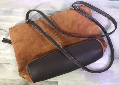 St. John's Bay Suede Purse Brown - Image 1 of 4