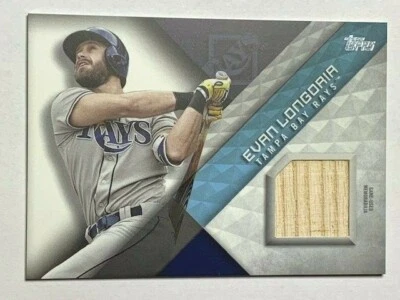2018 Topps Evan Longoria #MLM-EL Major League Material Tamp Bay Rays - Image 1 of 2