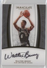 2016-17 Panini Immaculate Historical Significance /99 Walter Berry #H-WB Auto