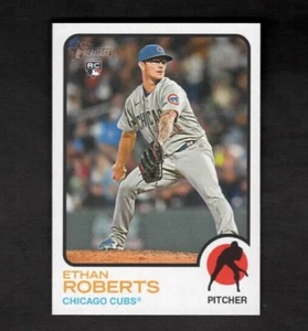 2022 Ethan Roberts Topps Heritage Baseball Rookie RC Chicago Cubs - Picture 1 of 2