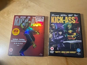 Kick-Ass Blu-ray + Limited Edition Script Extract + Kick Ass 2 DVD VGC Free Post - Picture 1 of 14