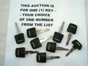 Honda NOS orig. ignition key pre-cut CB 500 T 550F 500T 1975-1977 - CB750F - Picture 1 of 8