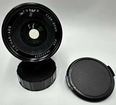 Albinar ADG 28-80mm F3.9-4.9 Macro Nikon AI-S Lens For SLR Cameras - Image 1 of 4