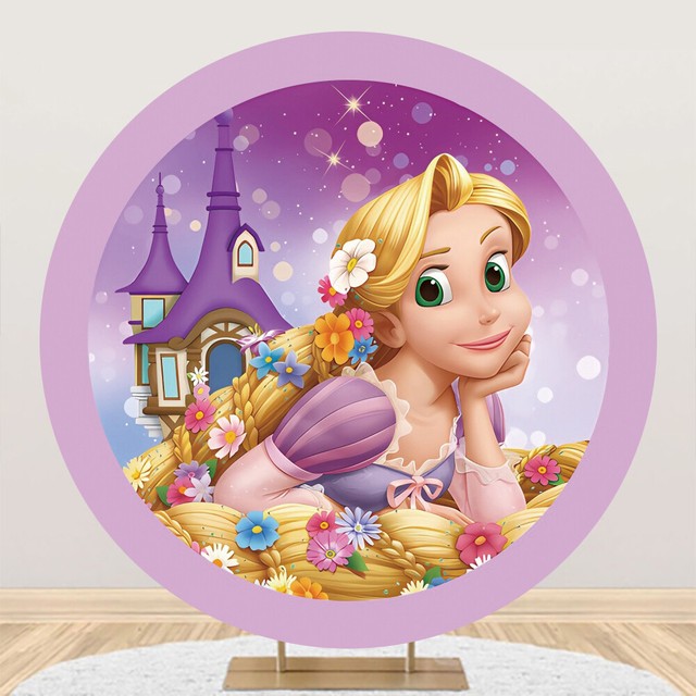 Disney Tangled Custom Happy Birthday Banner Personalized Poster M457