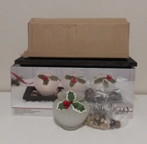 Winterberry Pfaltzgraff Winterberry Tealight Garden Set - Picture 1 of 6
