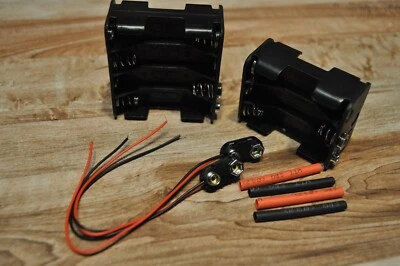 GENEREC 8 AA + 6 AA Battery Holder REPAIR KIT for WHITE'S METAL DETECTOR