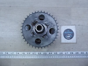 1966 Bridgestone BS175 S734) rear wheel sprocket and carrier - Picture 1 of 12