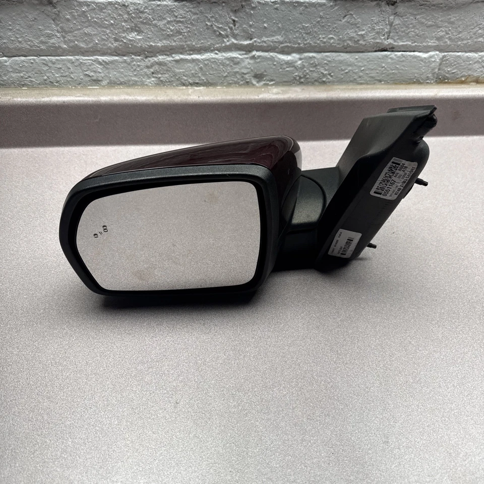 2019-2024 Ford Edge Right Passenger Side View Door Mirror Assembly Black Oem - Image 1 of 4