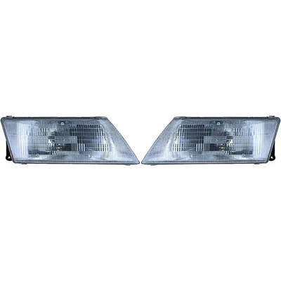 Par de faros pasajero y conductor para Nissan Sentra 1995-1999/200-SX 1995-1997 Foto 1 de 4