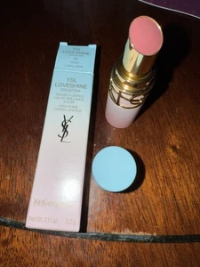 YSL LOVESHINE COLLECTOR HIGH SHINE 44 Nude LAVALLIERE CARING LIPSTICK RARE - Picture 1 of 6