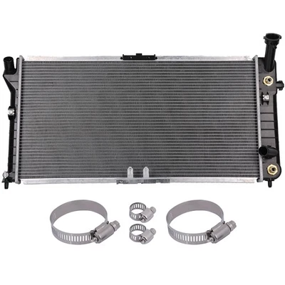 1*radiator For 94-96 Buick Regal Chevrolet Lumina with Universal Hose Clamps Kit - Image 1 of 4