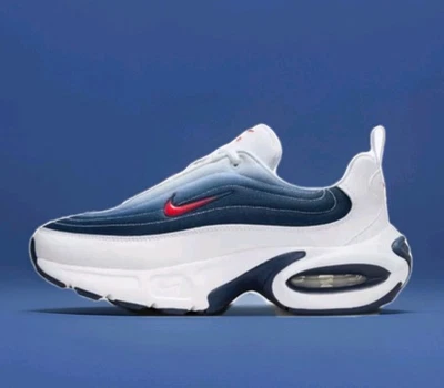 NEW Wmn's SZ 8.5 NIKE Air Max Portal WHITE / BLUE /CRIM HF3053-107 Fashion Shoe - Image 1 of 4
