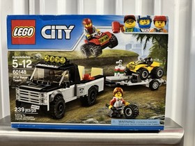 LEGO CITY: ATV Race Team (60148) New in Sealed Box! Retired Product!