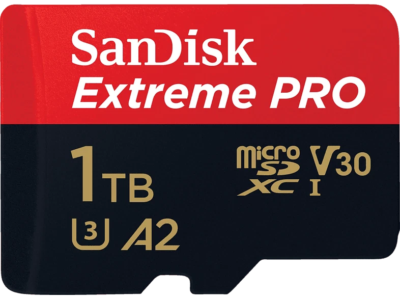 SANDISK Extreme PRO® UHS-I, Micro-SDXC Speicherkarte, 1000 GB, 200 MB/s NEU OVP - Bild 1 von 1