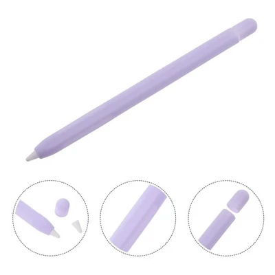 Silicone Stylus Sleeve Pencil Cover Stylus Case Compatible for Apple Pencil 2 - Image 1 of 4