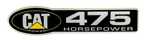 CATERPILLAR CAT DIESEL 475 HP EMBLEM SATIN - Bild 1 von 2
