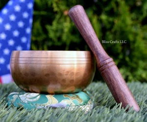 Shiping From USA Tibetan Singing Bowl Set~3 inch Meditation sound Bowl - Picture 1 of 5