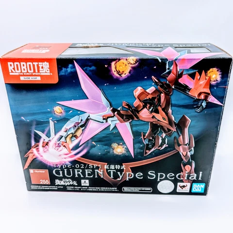 BANDAI ROBOT SPIRITS SIDE KMF Code Geass Gurren Special-Type Figure Japan Cover
